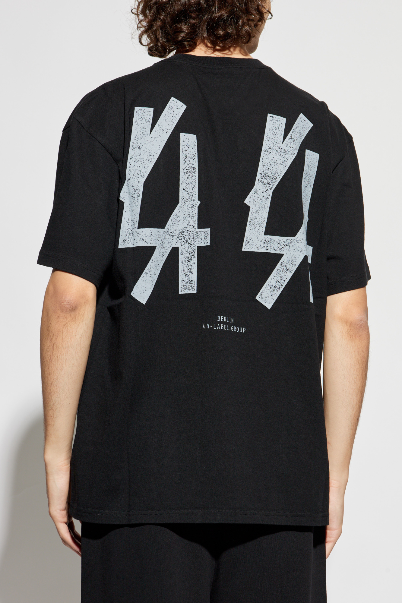 Black Logo T-shirt 44 Label Group - Vitkac Canada